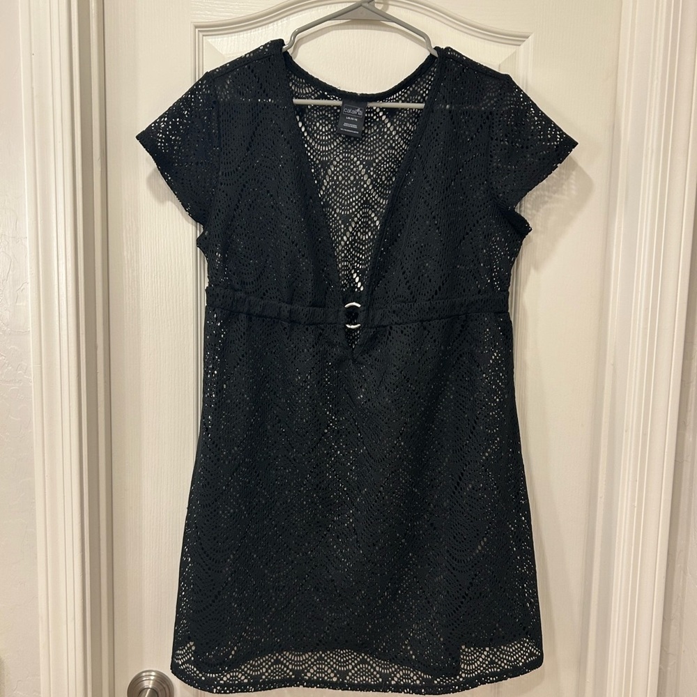 Catalina Black Swim Coverup